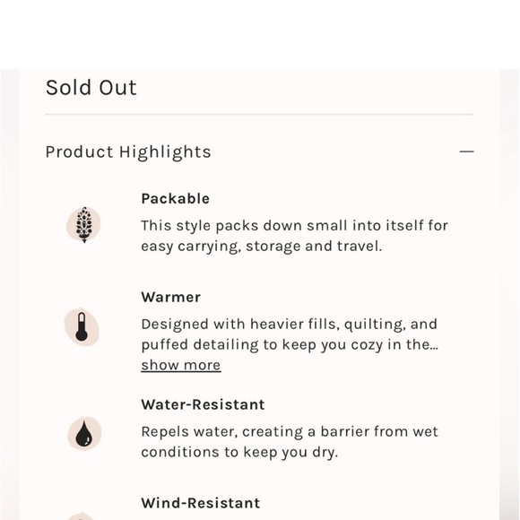 Free People Color Changing Scrunch Pippa Packable Puffer NWT Size Small - Picture 7 of 17